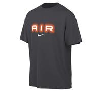 Nike Herren Air Graphic T-Shirt, Anthracite/Safety Orange, M