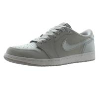Nike Herren Air Jordan 1 Halbschuhe, Neutralgrau/Weiß/Silber, 43 EU