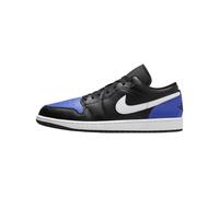 Nike Herren Air Jordan 1 Low Sneaker, Black White Game Royal 042, 44 EU