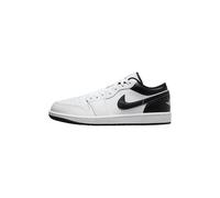 Nike Herren Air Jordan 1 Low Sneaker, Weiß/Schwarz, 12.5