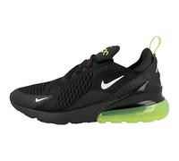 Nike Herren Air Max 270 Sneaker, Black/White-Volt-Reflect Silver, 42.5 EU