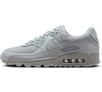 Nike Herren AIR MAX 90 Sneaker, Wolf Grey Wolf Grey Wolf Grey Black, 44.5 EU