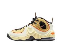 Nike Herren Air Penny Ii Sneaker, Wheat Gold/Safety Orange/Black/Coconut Milk/White, 45.5 EU