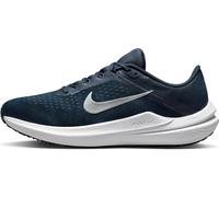 Nike Herren AIR Winflo 10 Sneaker, College Navy/METALLIC Silver, 44.5 EU