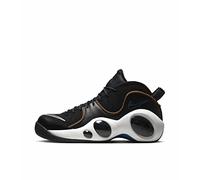 Nike Herren Air Zoom Flight 96 Basketballschuh, Black/Valerian/Brown, 43