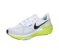 Nike Herren Air Zoom Laufschuhe Structure 25 DJ7883-108 42.5 White/Black-Cyber-Photo Blue