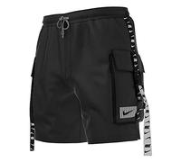 Nike Herren-Badehose Logo Tape Black, XL, Schwarz