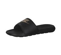NIKE Victori One Badelatschen Herren 006 - black/metallic gold-black 44