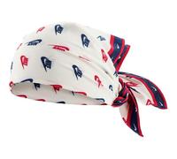Nike Herren Bandana Printed Cotton Multifunktionstuch Schlauchtuch Baumwolle Running Training Sport Bandana Halswärmer, Sail/University Red/Obsidian, One Size