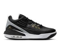NIKE Herren Basketballschuhe JORDAN MAX AURA 5 (DZ4353) 43 BLACK/METALLIC GOLD-WHITE-WOLF GREY