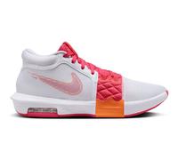 NIKE Herren Basketballschuhe LEBRON WITNESS VIII (FB2239) 45 WHITE/ASTER PINK-BRIGHT MANDARIN
