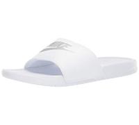 Nike Herren Benassi JDI Dusch-& Badeschuhe, Mehrfarbig (White/Reflect Silver/White 000)