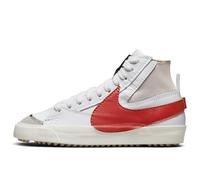 Nike Herren Blazer Mid '77 Jumbo Sneaker, White/Red/Black, 36.5