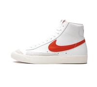 Nike Herren Blazer Mid '77 VNTG Basketballschuh, White Mantra Orange Sail Team Orange, 43 EU