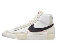 Nike Herren Blazer Mid Pro Club Sneaker, Weiß/Schwarzlicht-Knochensummit Weiß, 39 EU