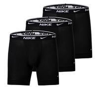 Nike Brief Boxershorts schwarz/weiß (3er-Pack) - S