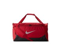 NIKE UX.-Sporttasche NK BRSLA M DUFF - X für Herren, Funktionsmaterial, Tough Red/Black/Reflect Silver, One Size