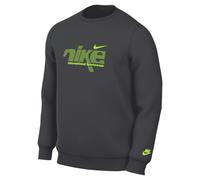 Nike Herren Club BB Crew Swoosh Sweatshirt grau S