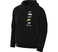 Nike Herren Club+ Bb Po Hoodie Mlogo T-Shirt, Schwarz, M
