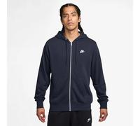 Nike Herren Club Ft Full Zip Jacke, Obsidian/Obsidian/White, M