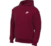 Nike Herren Club Kapuzenpullover, Team Red/Team Red/White, S