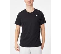 Nike Herren Core Solid Swoosh Crew Herren Schwarz S