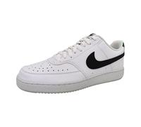 Nike Herren Court Vision Laufschuh, Weiß/Malachit/Weiß/Schwarz, 44 EU