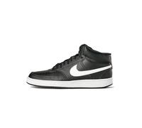 Sneaker NIKE SPORTSWEAR "COURT VISION MID NEXT NATURE" Gr. 45,5, schwarz-weiß (schwarz, weiß) Schuhe Sneaker Design auf den Spuren des Air Force 1 (49323163-45,5)
