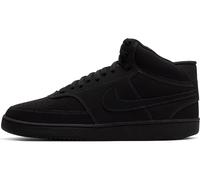 NIKE Court Vision Mid Leder-Sneaker Herren 001 - black/black-black 42.5