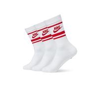Nike Unisex Sportswear Dri-FIT Everyday Essential Socken (3 Paar) weiß
