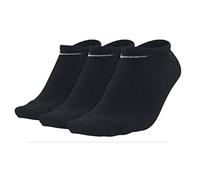 Nike Herren Socken Sport No Show, 3er Pack, Schwarz, 38-42 / M
