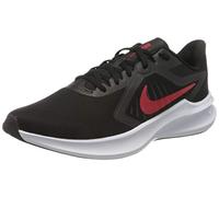 Nike Herren Downshifter 10 Straßenlaufschuhe, Black/University Red-White, 40.5 EU
