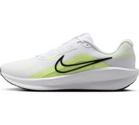 NIKE Herren Downshifter 13 Sneaker, White/Black-Lt Lemon Twist-Volt, 44.5 EU