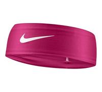 Nike Herren Dri-Fit Fury Classic Headband Stirnband Running Fitness Training Sport Haarband schweißableitend, Vivid Pink/White/White, One Size