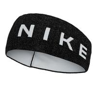 Nike Herren Dri-Fit Lightweight Knit Headband Stirnband Running Fitness Training Sport Haarband leicht atmungsaktiv, Black/Summit White, One Size