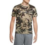Nike Herren Dry Ben Camo Aop T Shirt, Mystic Stone/Black, L EU
