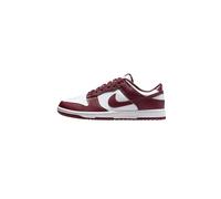 Nike Herren Dunk Low Retro Sneaker, White Redwood Gym Red, 45 EU