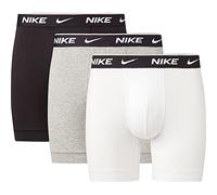 Nike Eday Brief Boxershorts 3 Einheiten L White / Grey Heather / Black