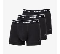 Nike Herren Everyday Cotton Stretch Trunks 3Pk, Black/Black/Black, M