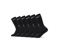Nike Everyday Cushioned Crew Socks 6 Pack XL / Black