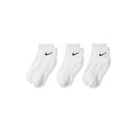 NIKE Herren Everyday Cushion Ankle-sx7667 Socken, Weiß (White/Black/100), M EU