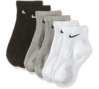 Nike Herren Everyday Cushioned Ankle Trainingssocken (3 Paar), Multi-Color, M