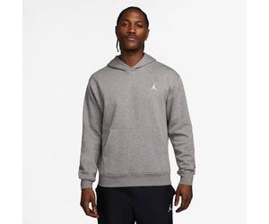 NIKE Herren Fantrikot Jordan Brooklyn Fleece Men's Pullov (FV7281) M CARBON HEATHER/WHITE