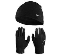Nike Herren Fingerhandschuhe He/Uni 9385/19 Nike M Fleece Hat and Glove Set (9385-1) L/XL Schwarz