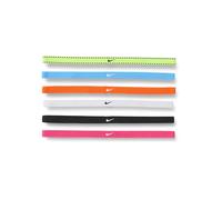 Nike Flex Classic Headbands 6 Stück elastische Haarbänder Sport Volt (6 Stück)