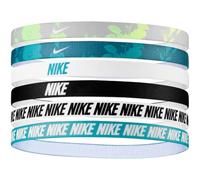 Nike Herren Flex Classic Headbands Printed 6er Pack Stirnbänder Running Fitness Training Sport Haarband Set elastisch, Barely Volt/Dusty Cactus/White, One Size