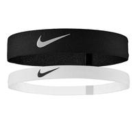 kopfbander x2 nike flex weis schwarz