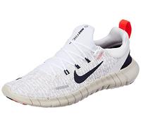 Nike Herren Free Run 5.0 Road Running Shoe, Black White Dk Smoke Grey, 42 EU
