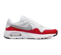 NIKE Herren Freizeitschuhe AIR MAX SC (CW4555) 43 WHITE/WOLF GREY-UNIVERSITY RED-BLAC