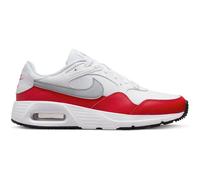 NIKE Herren Freizeitschuhe AIR MAX SC (CW4555) 45 WHITE/WOLF GREY-UNIVERSITY RED-BLAC